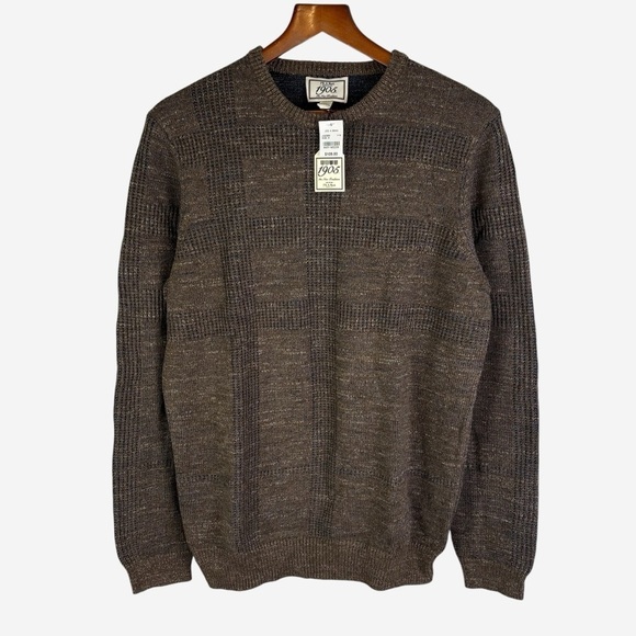 Jos. A. Bank Other - NWT Jos A Bank 1905 Textured Crewneck Pullover Sweater • Size M • 100% Cotton
